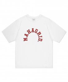 ROUND LOGO TEE WHITE(MG2DMMT501A)