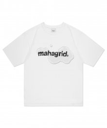 WATERY LOGO TEE WHITE(MG2DMMT504A)