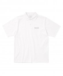 (SS23) T-Logo S/S Jersey Polo White