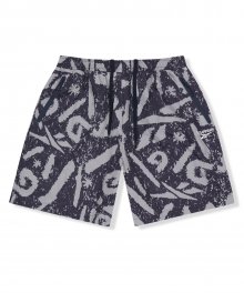 YESEYESEE X Reebok Stroke Shorts Normal Grey