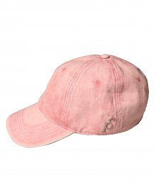 VINTAGE WASHING PINK DENIM BALL CAP