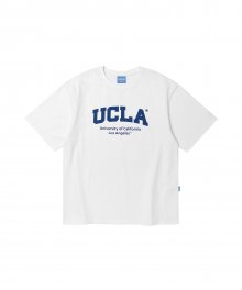 UCLA 로고 반팔티셔츠[WHITE](UZ3ST01_31)