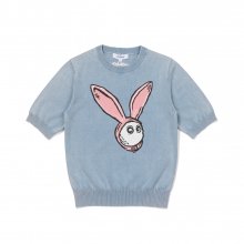 [Rabbit] 래빗 버킷 스웨터 SKY BLUE (WOMAN)