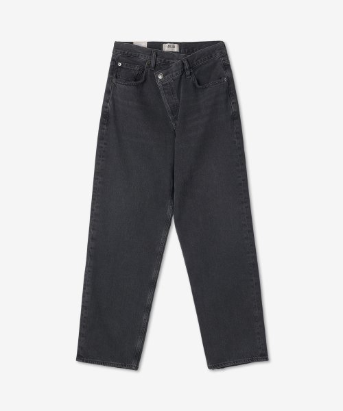 Джинсы крест-накрест Black / A097C1157SHMBL