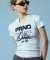 프렌다 PRND SPRAY STAMP KNIT TOP GRAY
