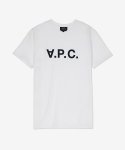아페쎄(A.P.C.) 남성 VPC 로고 반소매 티셔츠 - 화이트 / COBQXH26586IAK