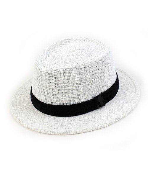 유니버셜 케미스트리 White Knit Fedora 니트페도라