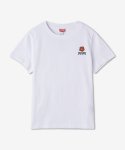 겐조(KENZO) 여성 로고 반소매 티셔츠 - 화이트 / FC62TS0124SO01