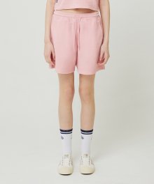W TERRY SHORTS [PINK]
