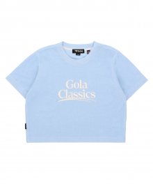 TERRY GRAPHIC T-SHIRTS [LIGHT BLUE]