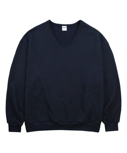 Свитшот с глубоким U-вырезом [NAVY]