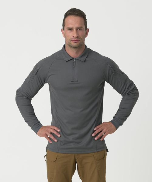 Поло Range Shadow Gray