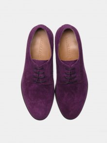 Noble Wing-tip Derby Purple suede / ALC007
