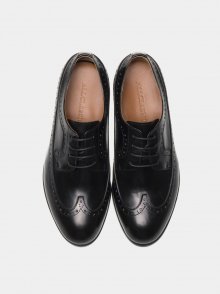 Noble Wing-tip Derby Black / ALC007