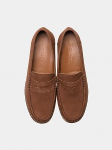 Perry Penny Loafers Brown suede / ALC202