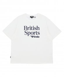 BRITISH GRAPHIC T-SHIRTS [WHITE]
