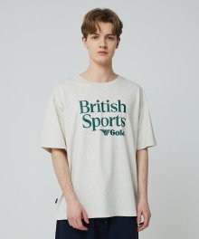 BRITISH GRAPHIC T-SHIRTS [OATMEAL]