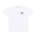 클로스랩(CLAUSLAB) HUGE REST LOGO T-SHIRT WHITE