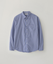 스트라이프 셔츠 (KUWAMURA fabric)_JASPER BLUE