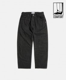 Cliff Comfort Denim Pants Black