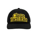 클로스랩(CLAUSLAB) C/F FLAT CAP BLACK