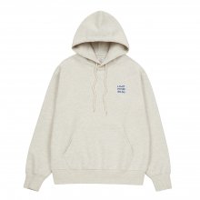 ARCH GRAPHIC OVERFIT HOOD OATMEAL