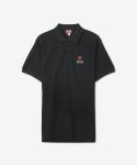 겐조(KENZO) 남성 보크 플라워 폴로 반소매 티셔츠 - 블랙 / FC65PO0024PU99J