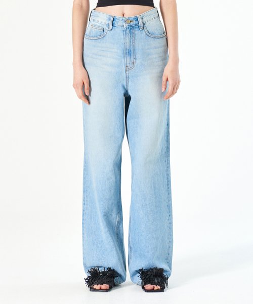 ★ DIAGONAL★ WASHING BASIC CONE DENIM blue DA231PT02BL DIAGONAL