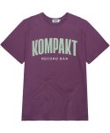 콤팩트 레코드 바(KOMPAKT RECORD BAR) KRB Arch T-Shirts - Purple