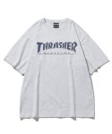 트레셔(THRASHER) 매거진 반팔 티셔츠 라이트 그레이