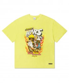DELIVERY WARS T-SHIRTS YELLOW