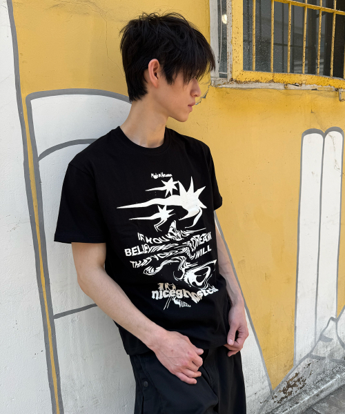 TORNADO LOGO TEE_BLACK( NG2EMUT503A)