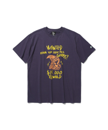 WANTED GHOST TEE_PURPLE(NG2DMUT547A)