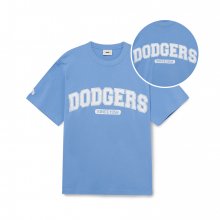 바시티 로고 오버핏 반팔 티셔츠 LA (L.Cobalt Blue)