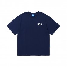 변형로고 기본 티셔츠[NAVY](UZ3ST03_45)