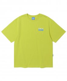 변형로고 기본 티셔츠[Lime](UZ3ST03_A3)