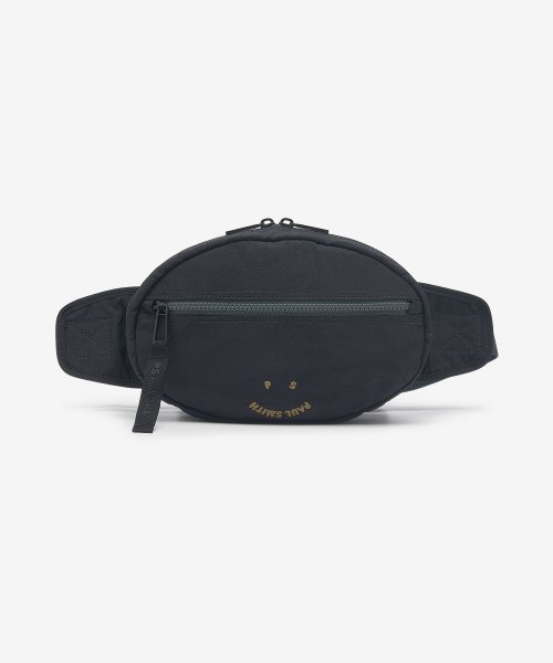 Black 'Happy' Belt Bag