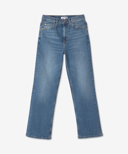 70S CROP DENIM PANTS