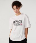 리복(REEBOK) 클래식레터 티셔츠 - 오프화이트