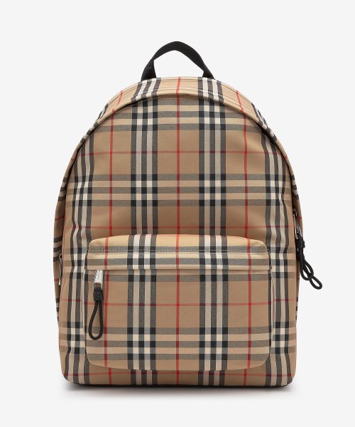 Burberry vintage check nylon backpack sale