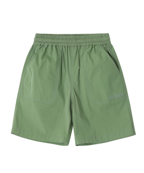 아웃도어 프로덕츠 키즈(outdoorproductskids) 코튼 스판 쇼츠 (카키) OD232BHP01_KHA