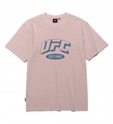 UFC 아치 로고 릴렉스핏 반팔 티셔츠 라이트 코랄 U2SSU2337LC