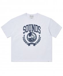 Sounds Graphic T-Shirt White