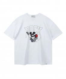 Mickey Rock T-Shirt White