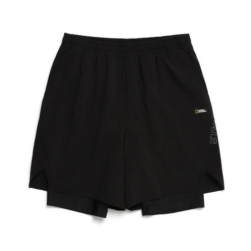 K232UWL650 레이어드 보드숏 CARBON BLACK