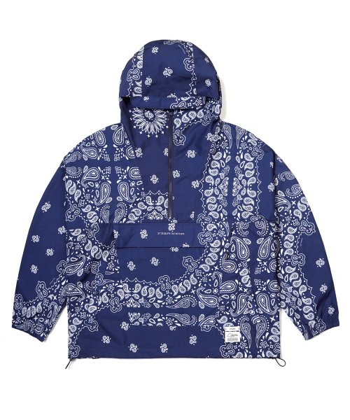 23 PAISLEY ANORAK NAVY