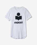 이자벨마랑(ISABEL MARANT) 콜디 로고 반소매 티셔츠 - 화이트 / TS0004FAA1N09E20WH