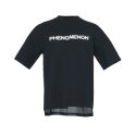 PHENOMENON 프랙처드 로고 티셔츠 MHTDSJA03BK