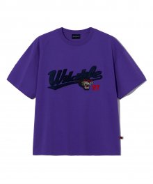 WILD LIFE GRAPHIC T-SHIRTS (PURPLE) [LRRMCTA320M]