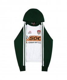 Soc soccer hoodie - Green
